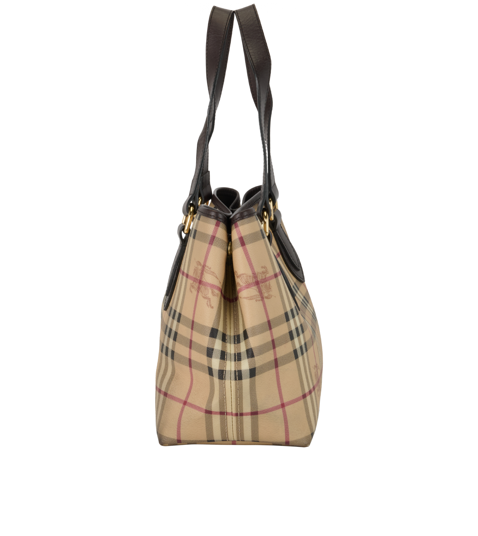 Haymarket Tote, &pound;190, Handbags, Beige, Canvas, Side view